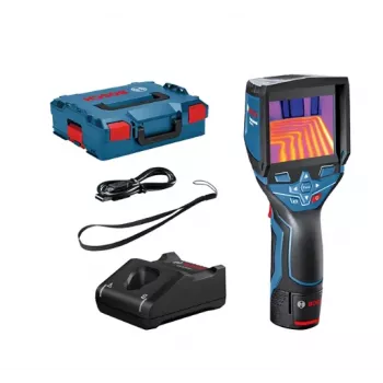Bosch GTC 400 C Professional diferença de temperatura equivalente a ruído (NETD) preto, azul 2000 mAh 160 x 120 píxeis ecrã integrado