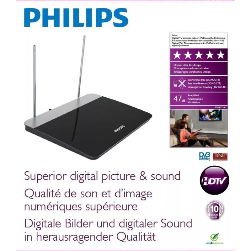 Antena de TV digital Philips SDV6227/12