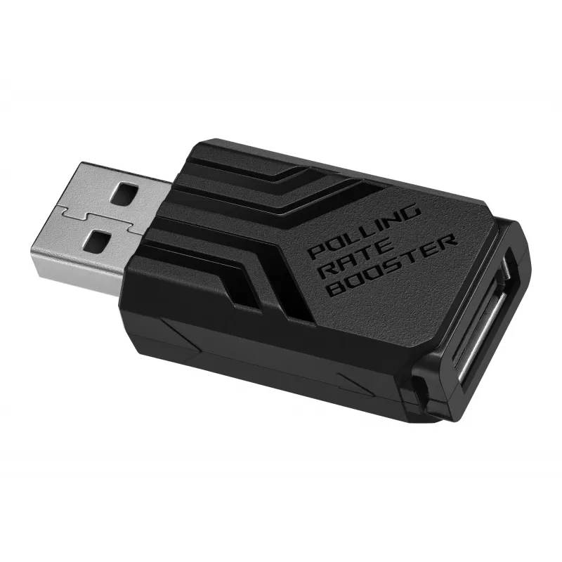 ASUS ROG AC09 90MP03T0-BRUA00 Polling Rate Booster para rato e teclado, até 8000 Hz, preto