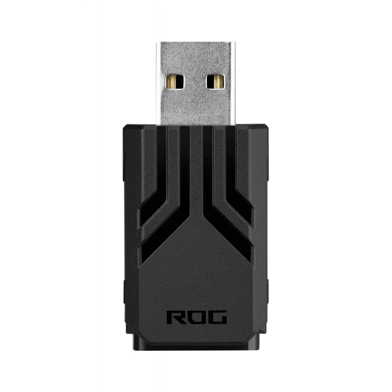 ASUS ROG AC09 90MP03T0-BRUA00 Polling Rate Booster para rato e teclado, até 8000 Hz, preto