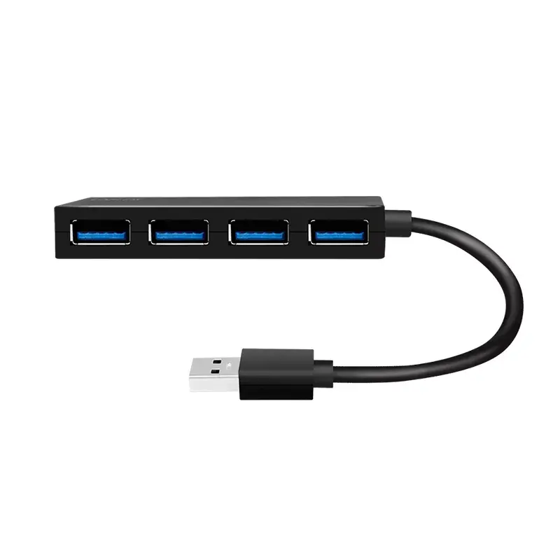 LogiLink hub USB 3.2 Gen1 de 4 portas preto 5000 Mbit/s ABS