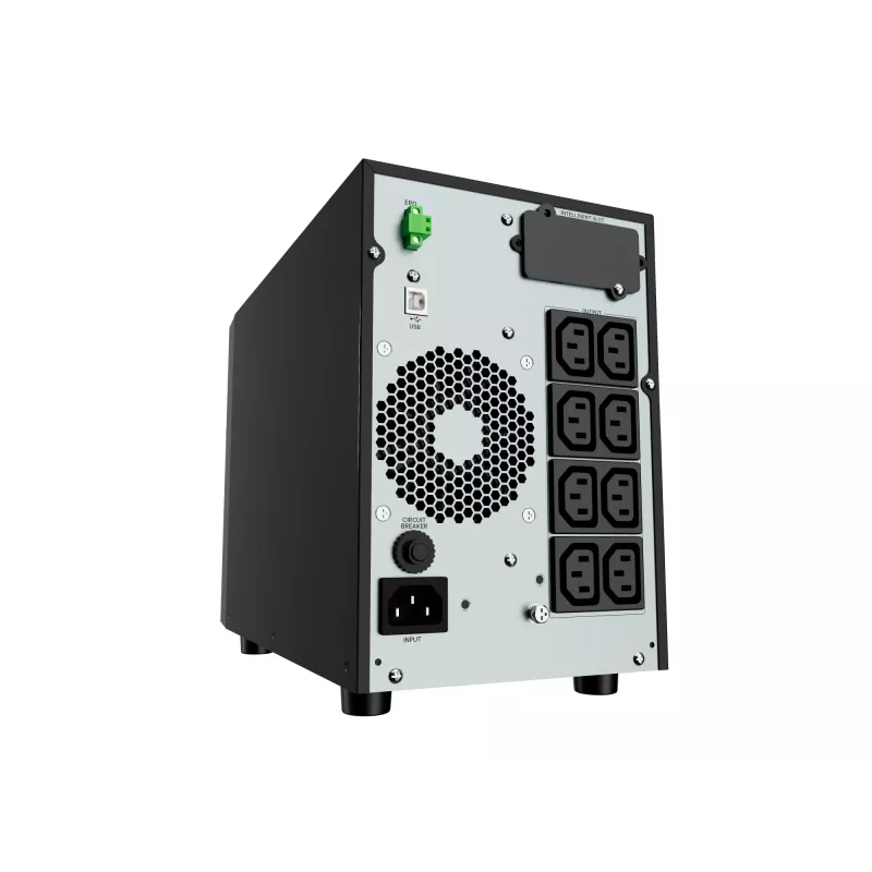 Fonte de alimentação ininterrupta (UPS) Vertiv Liebert GXE3-1000IMT dupla conversão (online) 1 kVA 900 W 8 saídas AC