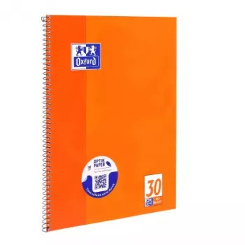Bloco de notas Oxford 100050359 A4 80 folhas laranja