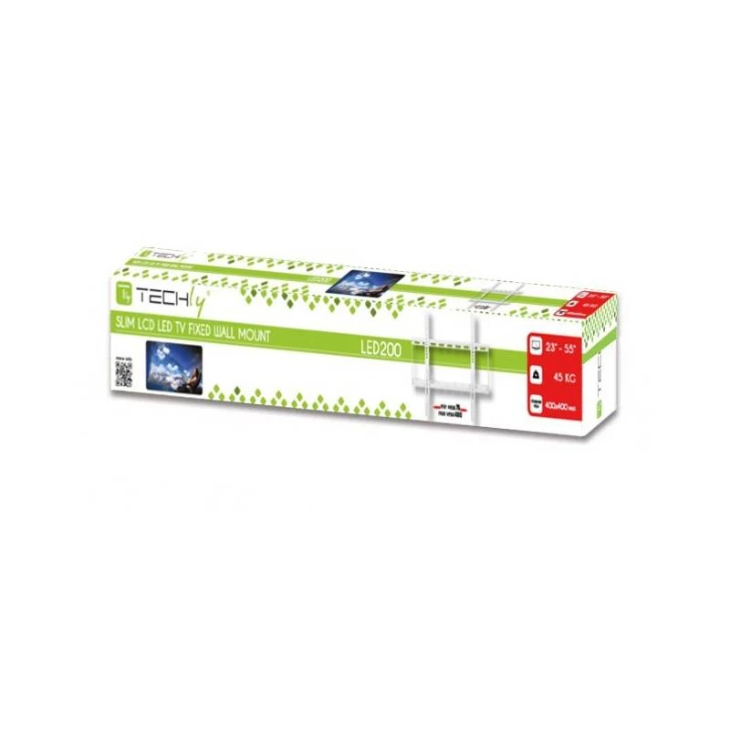 Suporte de parede para TV Techly ICA-PLB-162MW 139,7 cm (55 polegadas) branco