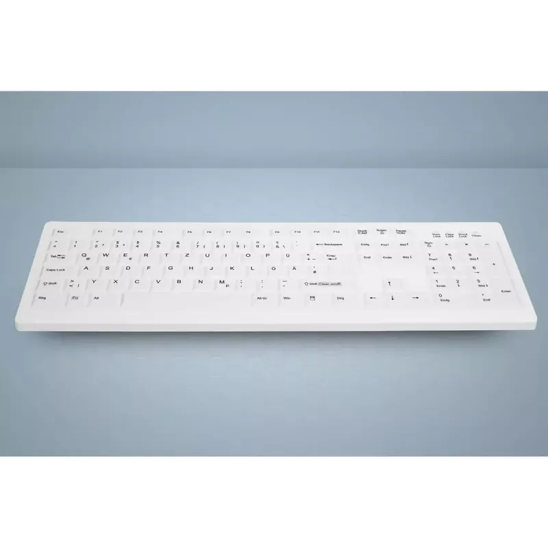 Teclado Contour Design Active Key AK-C8100FA-UVS-W/GE médico USB QWERTY UK inglês branco
