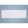 Teclado Contour Design Active Key AK-C8100FA-UVS-W/GE médico USB QWERTY UK inglês branco