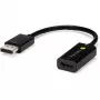 Techly IADAP-DP-HDMIF8K adaptador ativo de DisplayPort 1.4 (M) para HDMI (F), 8K, preto