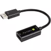 Techly IADAP-DP-HDMIF8K adaptador ativo de DisplayPort 1.4 (M) para HDMI (F), 8K, preto