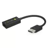 Techly IADAP-DP-HDMIF8K adaptador ativo de DisplayPort 1.4 (M) para HDMI (F), 8K, preto