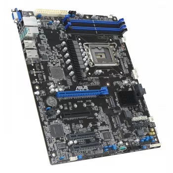 Placa-mãe ASUS 90SB0CS0-M0UAY0 ATX, LGA1700, Intel C262, DDR5 até 4400 MHz, 4 DIMM, 128 GB, 3x LAN, 8x SATA III, 1x M.2 (2280), PCIe GEN5 x16