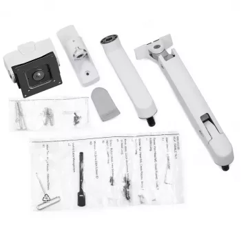 Ergotron HX Series HX ARM COM ARTICULAÇÃO DE ROTAÇÃO PARA CARGAS MUITO PESADAS PAREDE BRANCO PARA MONITORES 1000R 57 POLEGADAS