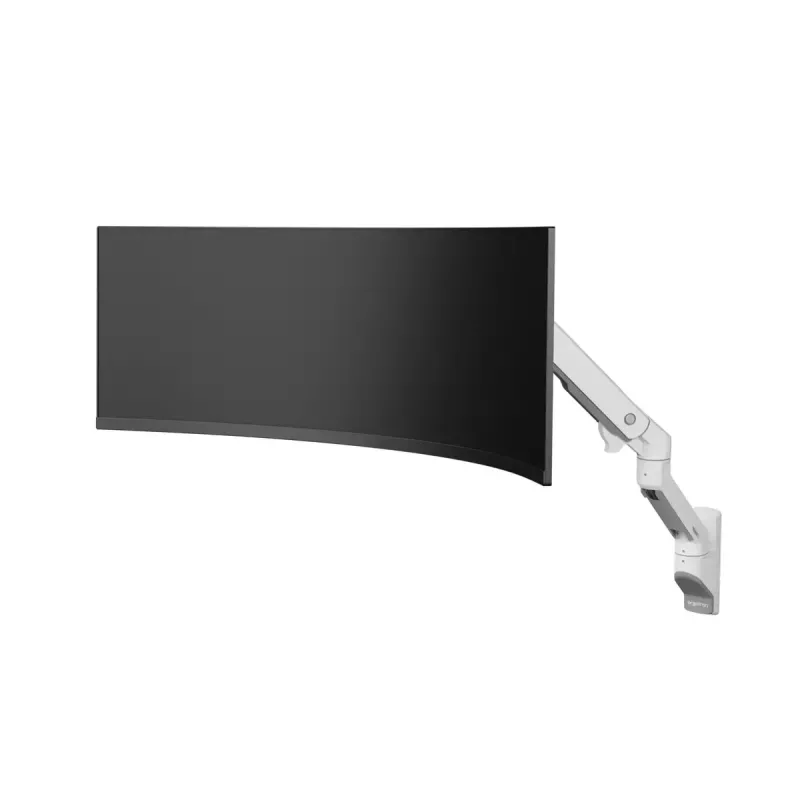 Ergotron HX Series HX ARM COM ARTICULAÇÃO DE ROTAÇÃO PARA CARGAS MUITO PESADAS PAREDE BRANCO PARA MONITORES 1000R 57 POLEGADAS