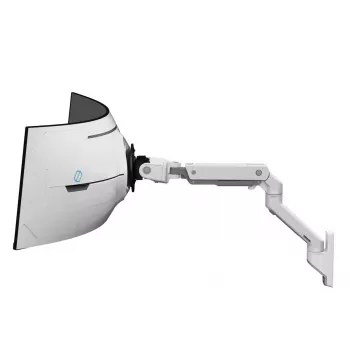 Ergotron HX Series HX ARM COM ARTICULAÇÃO DE ROTAÇÃO PARA CARGAS MUITO PESADAS PAREDE BRANCO PARA MONITORES 1000R 57 POLEGADAS