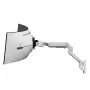 Ergotron HX Series HX ARM COM ARTICULAÇÃO DE ROTAÇÃO PARA CARGAS MUITO PESADAS PAREDE BRANCO PARA MONITORES 1000R 57 POLEGADAS