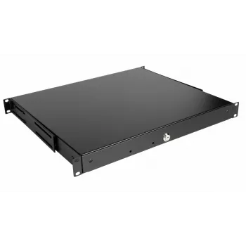 Gaveta Equip EZD-1-B gaveta com fechadura 19' 1U preto