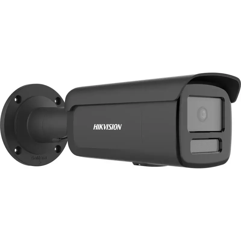 Hikvision Pro Series DS-2CD2T86G2H-4I(2.8mm)(eF) câmara de segurança IP, 8 MP, 4K (3840 x 2160), AcuSense, DarkFighter, tipo bullet, IP67, preta