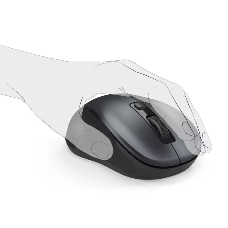 Rato Hama Canosa V2 escritório ambidestro Bluetooth ótico 1600 DPI