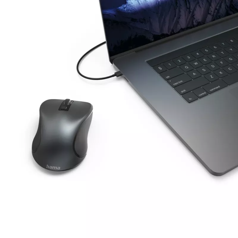 Rato Hama Canosa V2 escritório ambidestro Bluetooth ótico 1600 DPI