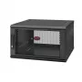 APC NetShelter WX AR106SH6, 6U, armário de patch 19 polegadas, montagem na parede, pré-montado, 600 mm de profundidade