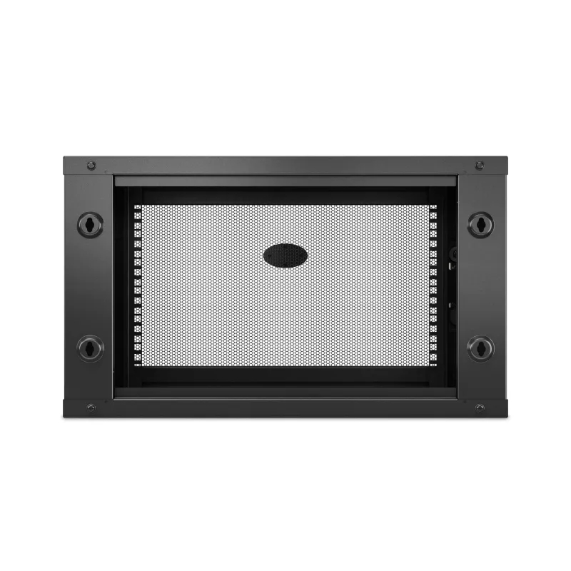 APC NetShelter WX AR106SH6, 6U, armário de patch 19 polegadas, montagem na parede, pré-montado, 600 mm de profundidade