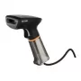 Leitor de códigos de barras portátil SUNMI U2 2D USB preto — imager para retalho, ligação USB com fio