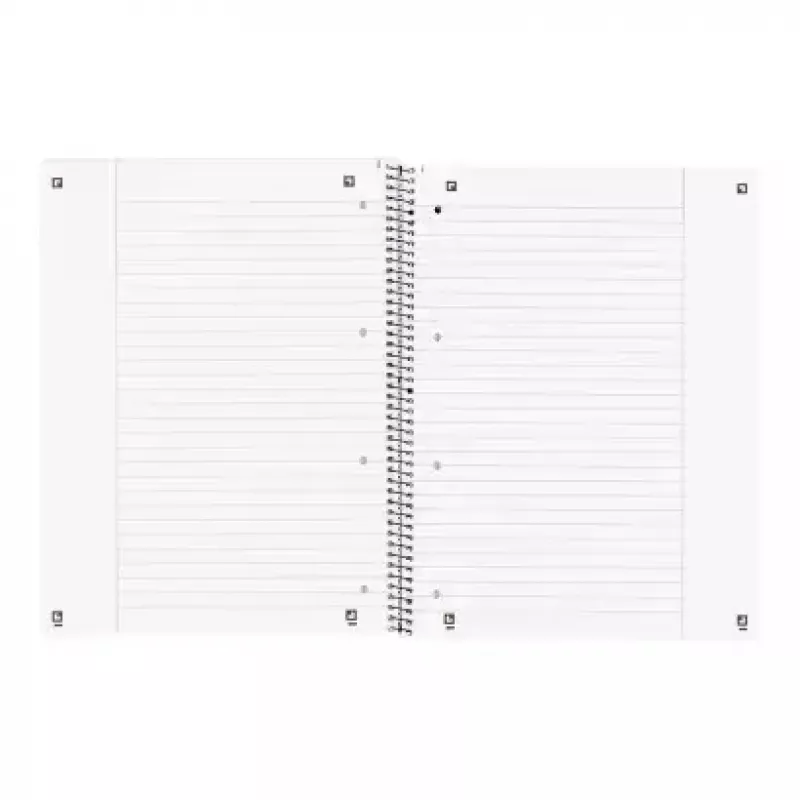 Caderno Oxford 100050355 A4 80 folhas bordô