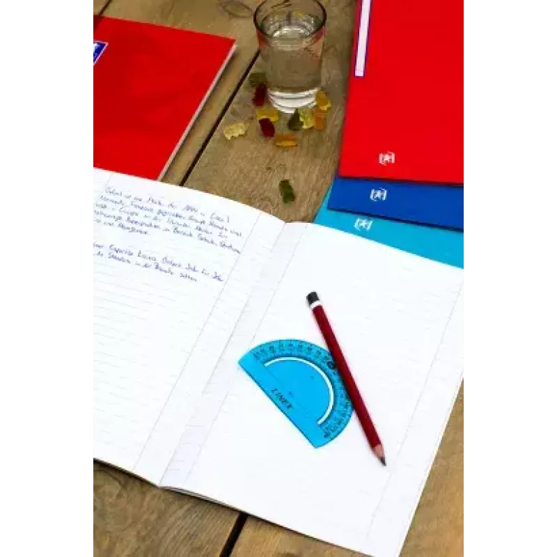 Caderno Oxford 100050355 A4 80 folhas bordô