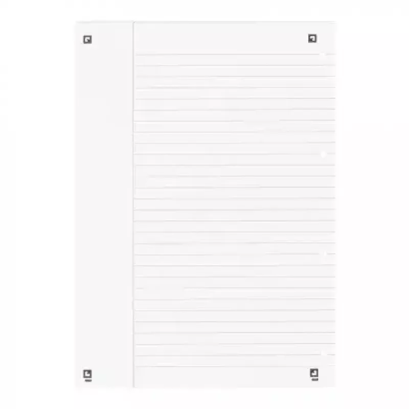 Caderno Oxford 100050355 A4 80 folhas bordô