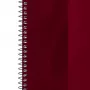 Caderno Oxford 100050355 A4 80 folhas bordô