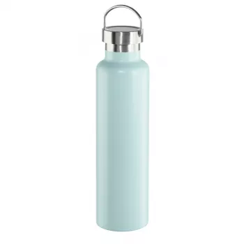 Garrafa de água Hama 00181589 uso diário 750 ml aço inoxidável azul, aço inoxidável