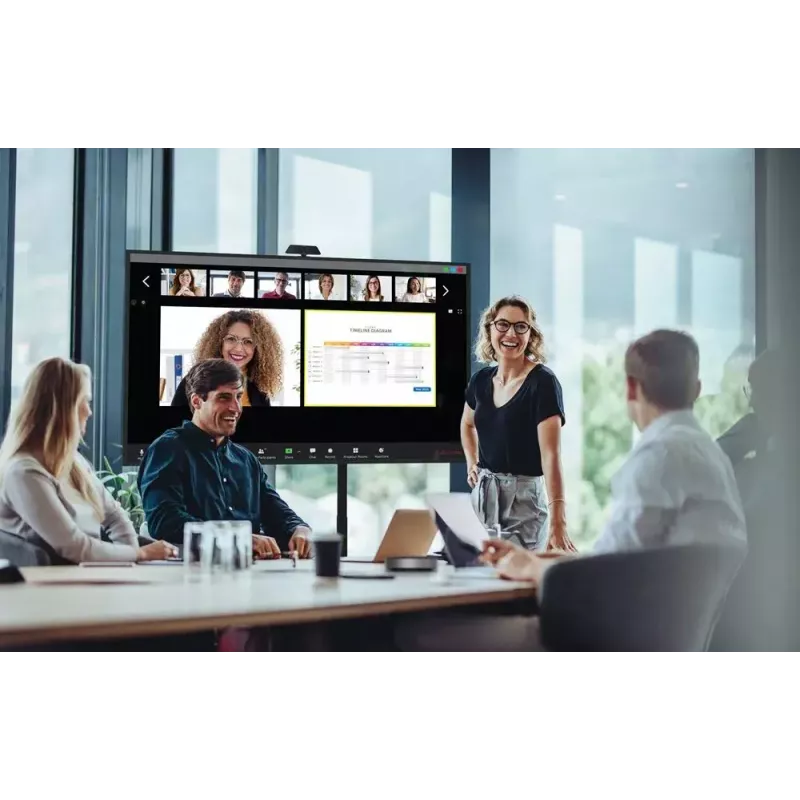 Ecrã plano de sinalização digital Optoma N3651K 65 polegadas LED 4K Ultra HD
