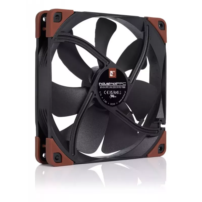Ventoinha Noctua NF-A14 14 cm 500-2000 rpm preto castanho