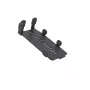Suporte POS Ergonomic Solutions SpacePole Payment Verifone P200 P400 preto metal