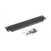 Equip EZBP-10-B 10" (25,4 cm) painel cego para rack, 1U, preto