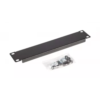 Equip EZBP-10-B 10" (25,4 cm) painel cego para rack, 1U, preto