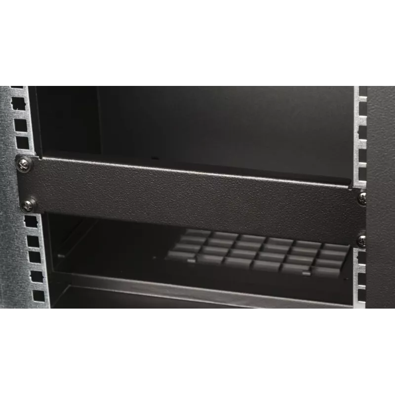 Equip EZBP-10-B 10" (25,4 cm) painel cego para rack, 1U, preto