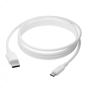 dbramante1928 re-charge Pro - Cabo 2,5m USB-A para USB-C - W, 2,5 m, USB A, USB C, USB 2.0, 0,48 Gbit/s, branco