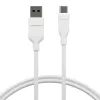 dbramante1928 re-charge CB25ACWH7090 cabo USB-A para USB-C, USB 2.0, 2,5 m, 36 W, plástico reciclado, branco