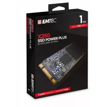 Disco SSD Emtec 1 TB M.2 Serial ATA III X250