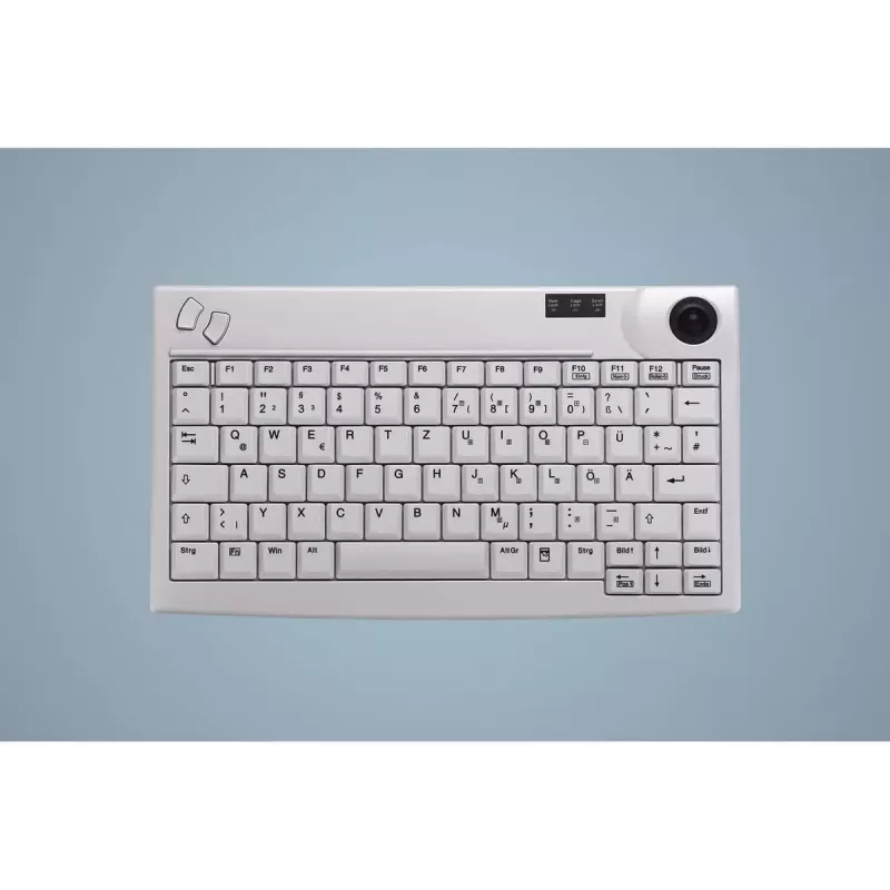 Teclado Contour Design Active Key AK-440 Escritório USB QWERTZ Alemão Branco
