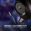 Auricular gaming com fios Corsair HS35 v2, vermelho