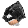 Cooler de CPU a ar Sharkoon A40, 12 cm, preto, 500–1800 rpm, 121,55 m³/h