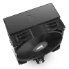 Cooler de CPU a ar Sharkoon A40, 12 cm, preto, 500–1800 rpm, 121,55 m³/h
