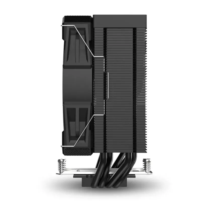 Cooler de CPU a ar Sharkoon A40, 12 cm, preto, 500–1800 rpm, 121,55 m³/h