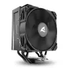 Cooler de CPU a ar Sharkoon A40, 12 cm, preto, 500–1800 rpm, 121,55 m³/h