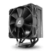 Cooler de CPU a ar Sharkoon A40, 12 cm, preto, 500–1800 rpm, 121,55 m³/h