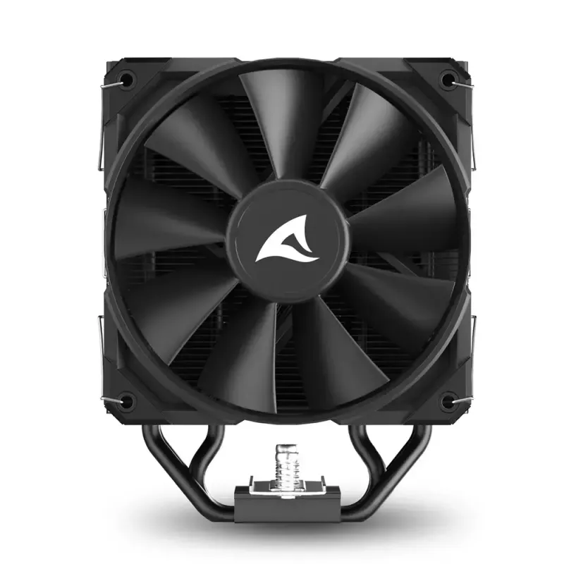 Cooler de CPU a ar Sharkoon A40, 12 cm, preto, 500–1800 rpm, 121,55 m³/h