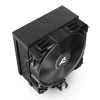 Cooler de CPU a ar Sharkoon A40, 12 cm, preto, 500–1800 rpm, 121,55 m³/h