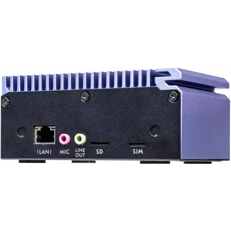 Shuttle Edge PC SPCEL12 mini PC industrial, Intel Celeron J6412 2 GHz, USFF 0,46 l, HDMI, DisplayPort, leitor de cartões