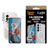 PanzerGlass ® | CARE by ® Flagship pacote 3-em-1 Samsung Galaxy S25